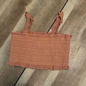 🍂NWT free people smocked top